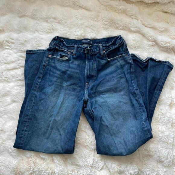 Men's Abercrombie & Fitch Ultra-Baggy Jeans - Picture 2 of 4